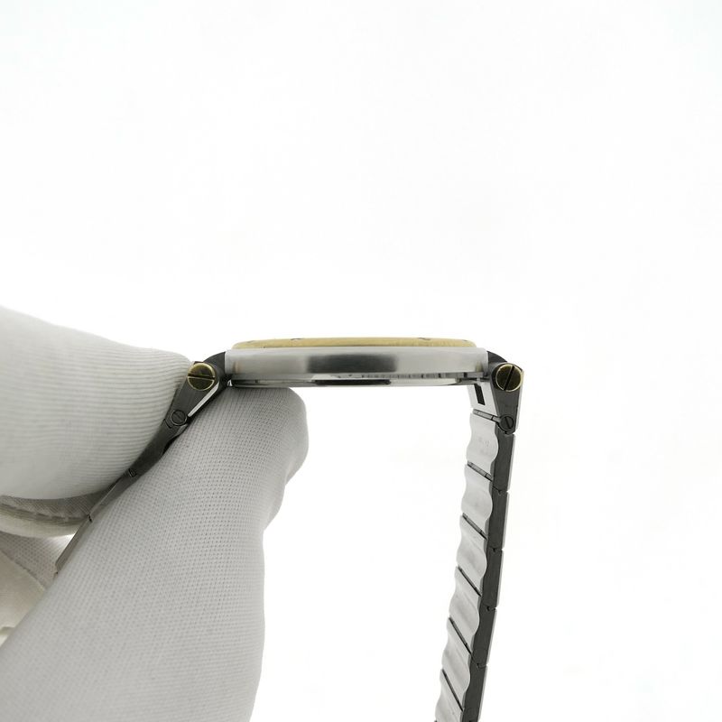 Image 7 of Cartier Santos Ronde 32mm 8191; 18k. Gold/steel watch