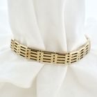 Image 3 of Gold men's fantasy link bracelet.