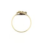 Image 5 of Gold ring with zirconia