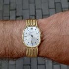 Image 17 of IWC Schaffhausen; Vintage 18-carat yellow gold men's watch