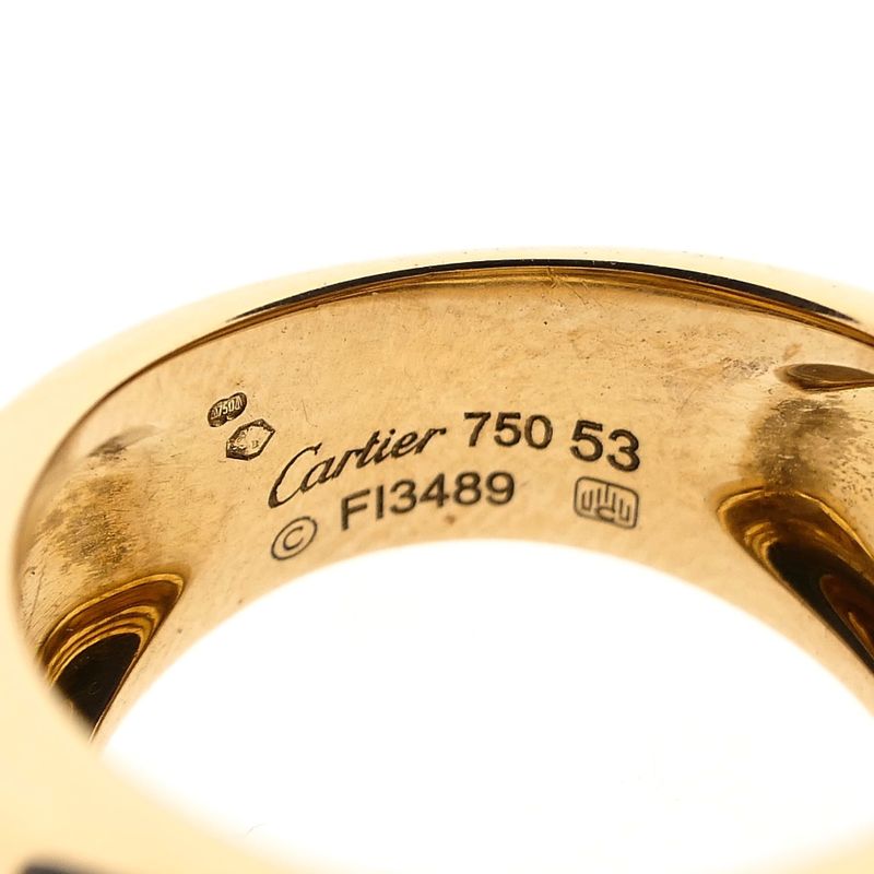 Afbeelding 7 van Gouden Nouvelle Vague ring; Cartier