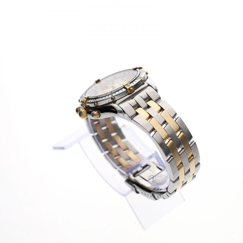 Image 7 of Breitling Windrider Chrono Jetstream B55048; Yellow Gold/Stainless Steel Men’s Watch