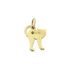 Image 3 of 8 carat pendant of a cat with diamond; 0.01 ct.