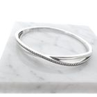 Image 2 of Pandora Signature Charm Bangle; Silver; | Ø 65 mm