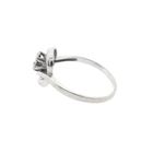 Afbeelding 7 van Witgouden ring met diamanten; 0,06 ct.