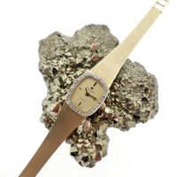 Bonard Geneva; 14k gold ladies' watch with diamonds
