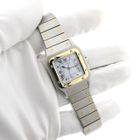 Image 7 of Cartier Santos Galbee 187901; 18k. Gold/steel unisex watch