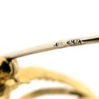 Image 6 of Gold brooch with pearl