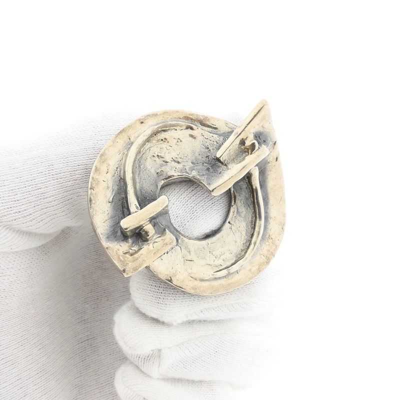 Image 9 of Silver Abstract Brooch/Pendant
