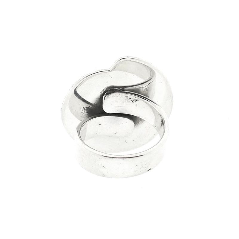 Image 4 of Silver ring with sea snail shell