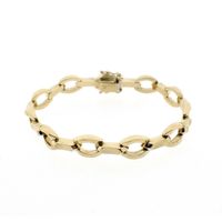 8 carat link bracelet; 19.5 cm