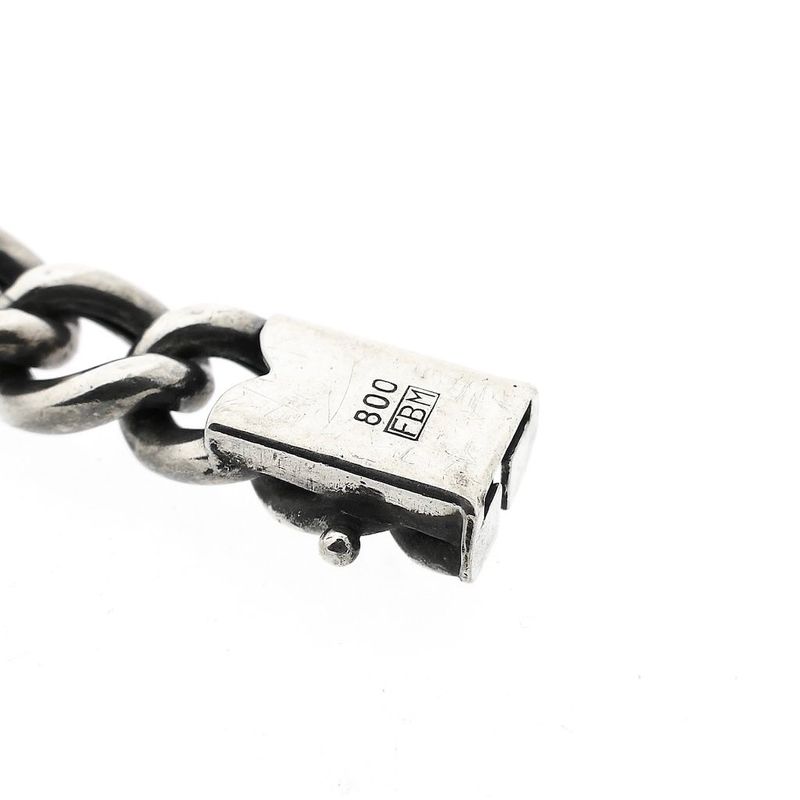 Image 5 of Silver Gourmet Chain Bracelet