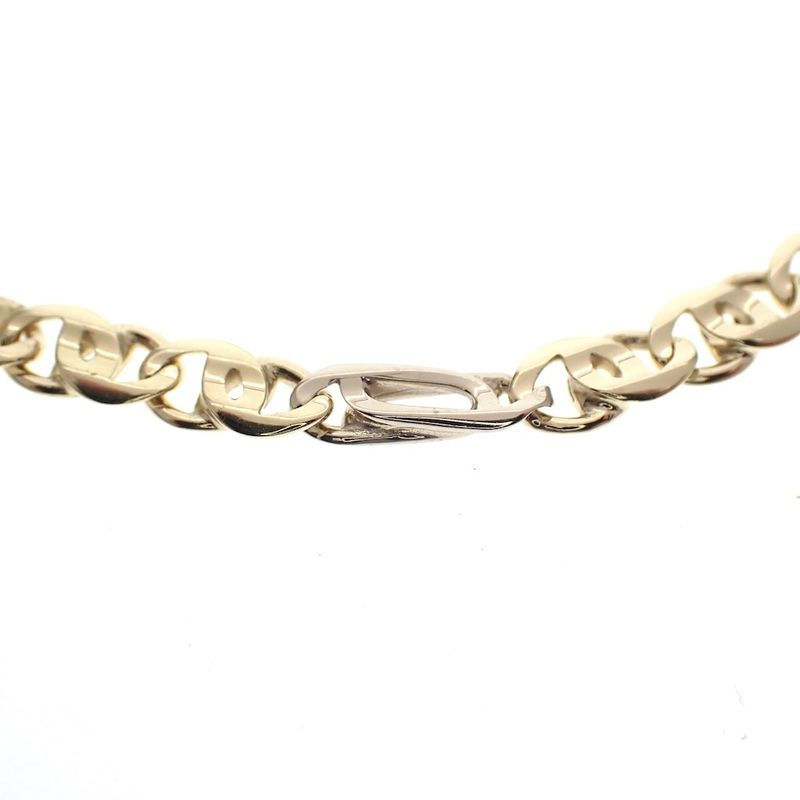 Image 5 of Two-tone gold infinity link bracelet; Collinea | 21 cm