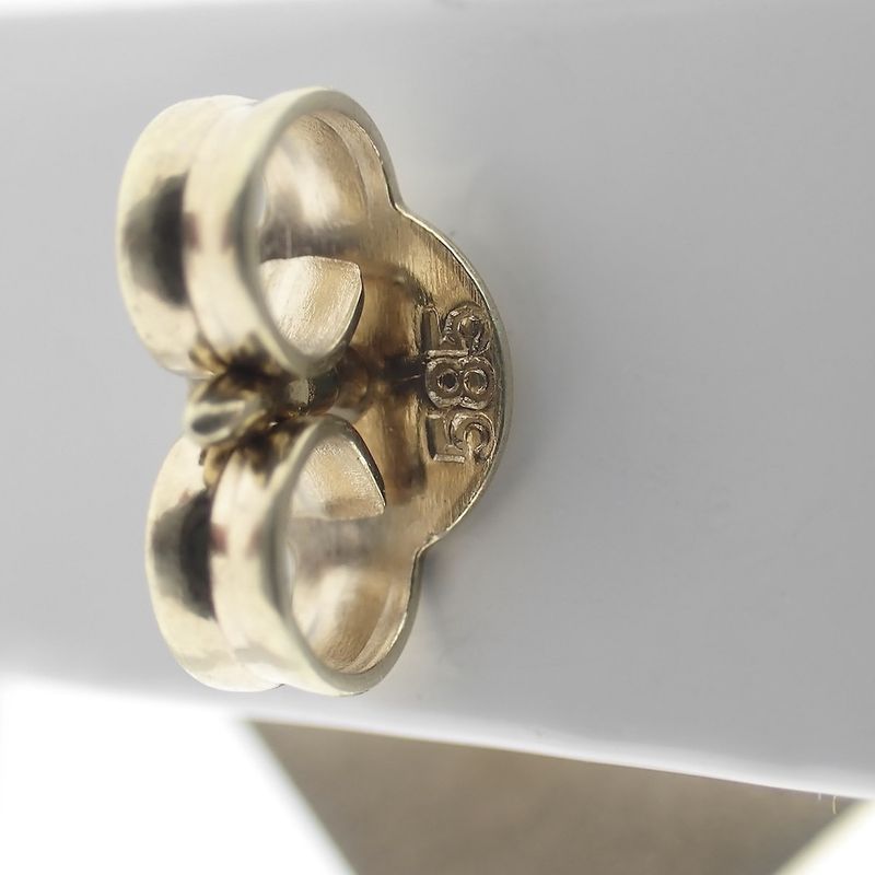 Image 4 of Large gold stud earrings