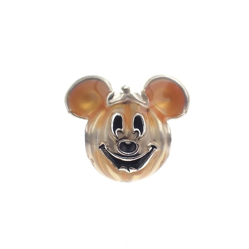 Image 1 of Pandora x Disney charm; Silver; Mickey Mouse Pumpkin