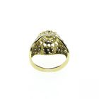 Image 4 of Gold cocktail ring with zirconia