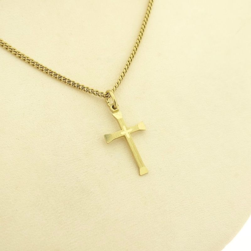 Image 4 of Gold pendant of a cross
