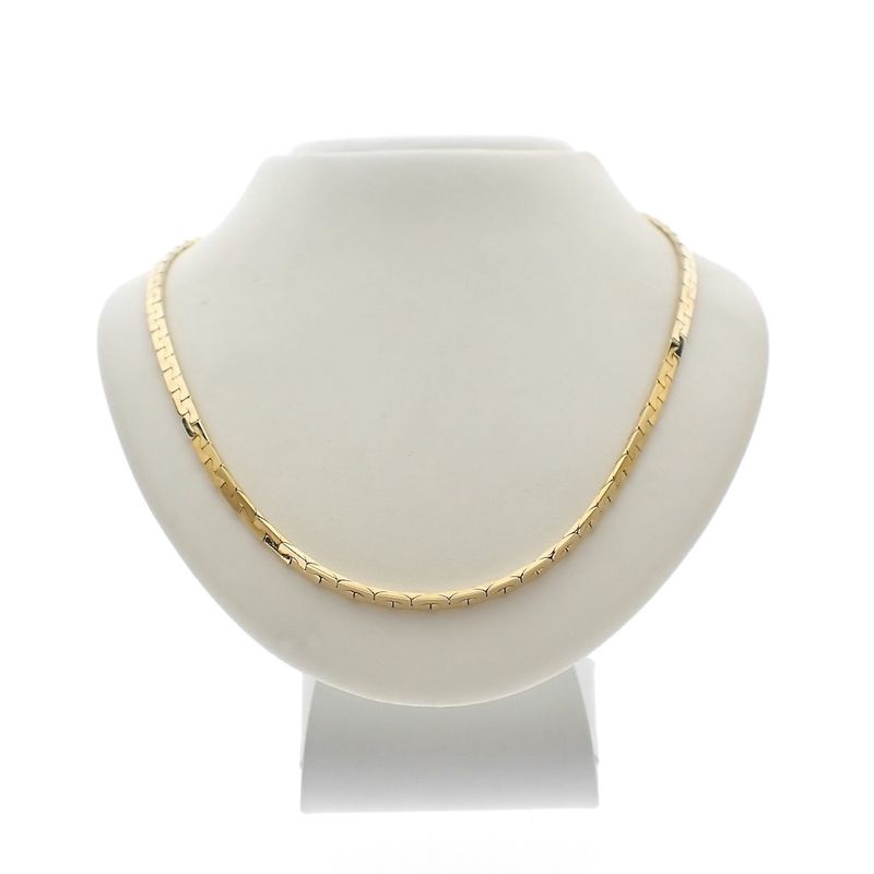 Image 1 of Vintage gold Cardano link necklace | 43.5 cm