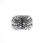 Image 5 of Pandora charm; Silver; Winged Heart