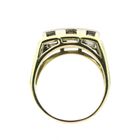 Image 5 of Two-tone gold men's ring with 0.3 ct diamond.