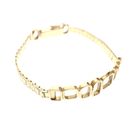 Image 2 of Gold ladies link bracelet