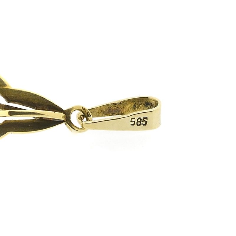 Image 5 of Gold pendant with pearl | Vintage