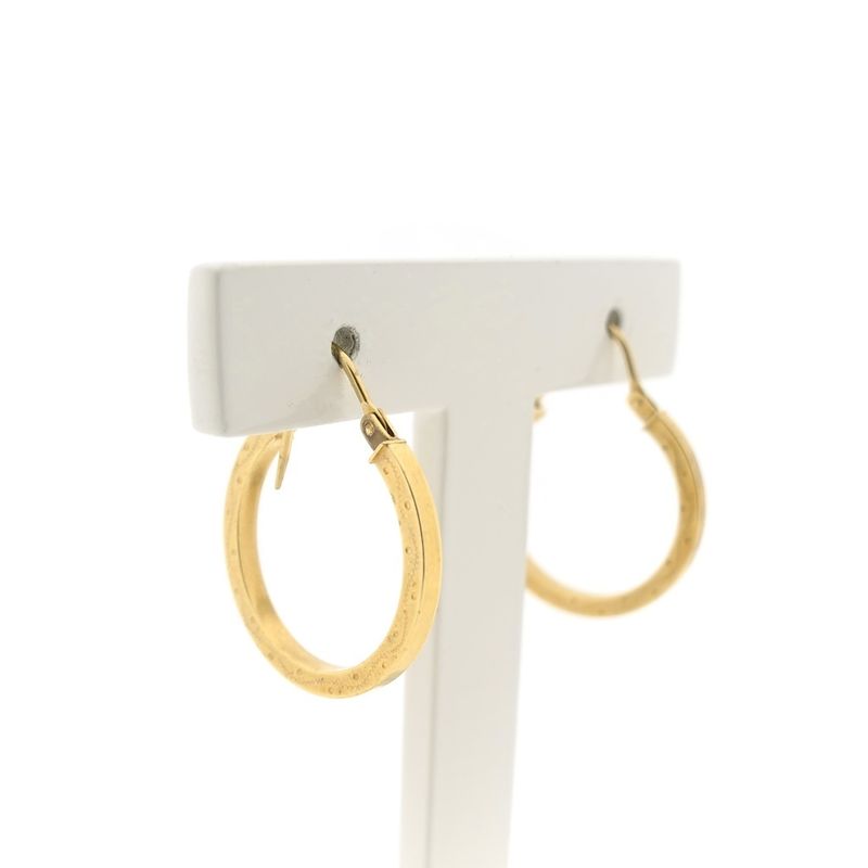 Image 1 of Golden earrings.