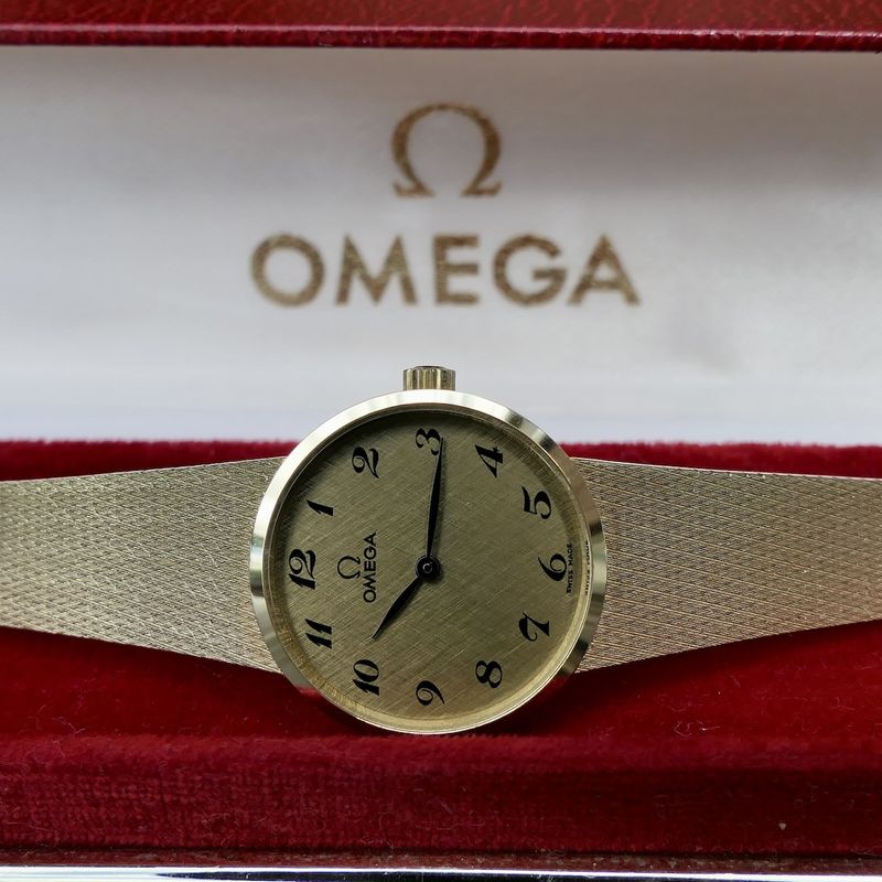 Image 18 of Omega Geneva 'Cocktail Watch'; 14k gold women's watch