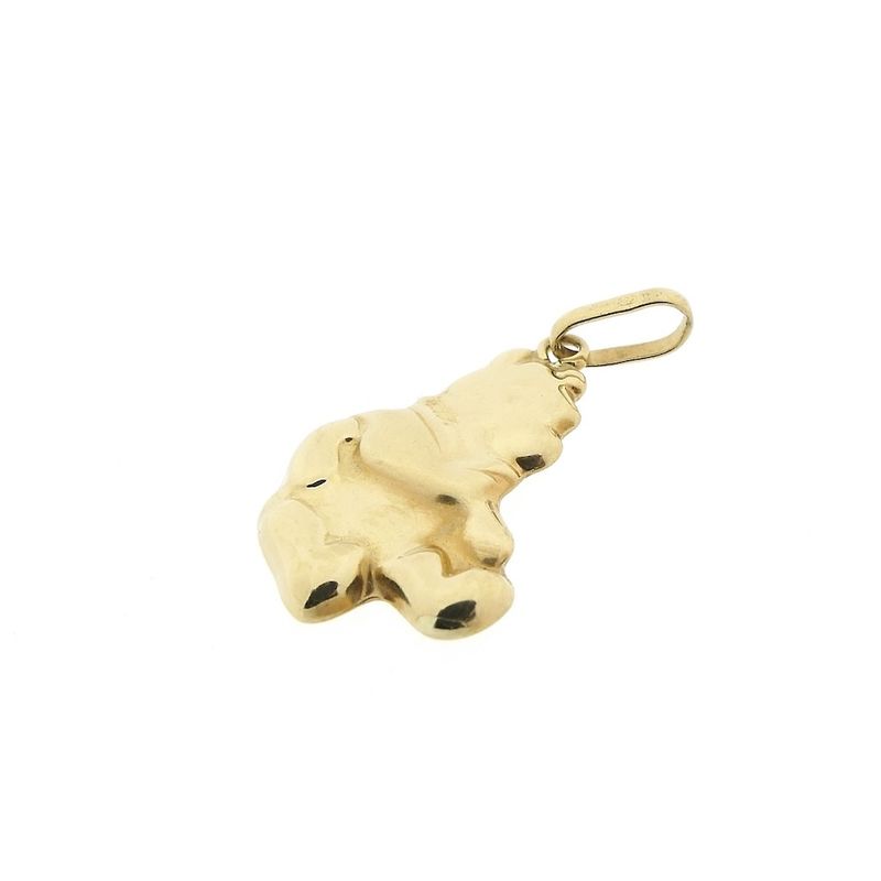 Image 3 of Gold Disney pendant; Winnie the Pooh