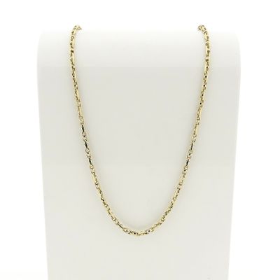 Two-tone gold fantasy link chain Image 1 of Two-tone gold fantasy link chain