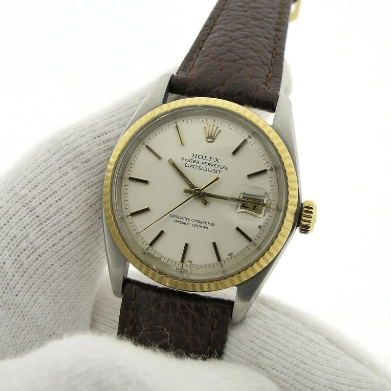 Image 14 of Rolex Datejust 1601; Vintage men's watch from 1967