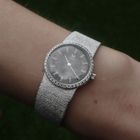 Image 10 of Omega Vintage 'Cocktail'; 18k white gold women's watch with diamonds