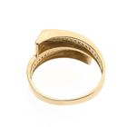 Image 6 of Gold ring with zirconia