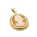 Image 3 of Gold pendant with cameo | Vintage