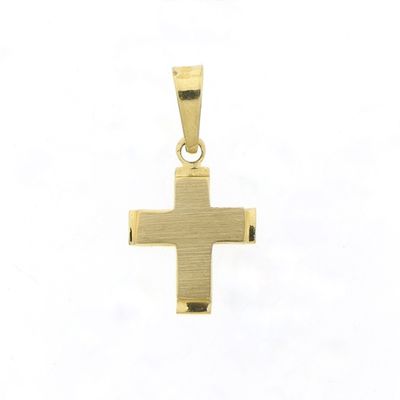 Gold pendant of a cross Image 1 of Gold pendant of a cross