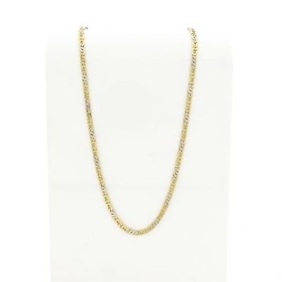 Image 1 of Two-tone gold navy link chain.