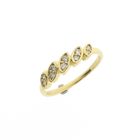 Image 1 of 18-karat gold ring with 0.10 ct diamond