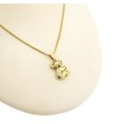 Image 4 of Gold pendant of a koala with enamel and zirconia