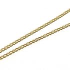 Image 6 of Gold gourmet link chain | 52 cm