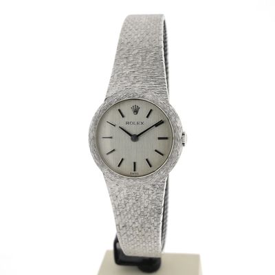 Image 1 of Rolex Classic 'Cocktail'; Vintage 18k white gold women's watch
