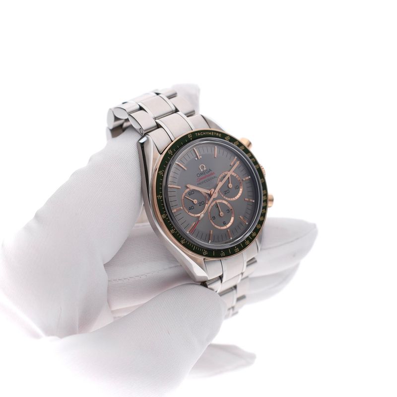 Image 15 of Omega Speedmaster Anniversary Series 'Tokyo 2020' 522.20.42.30.06.001; Sedna™ Gold on Steel Heren Ho