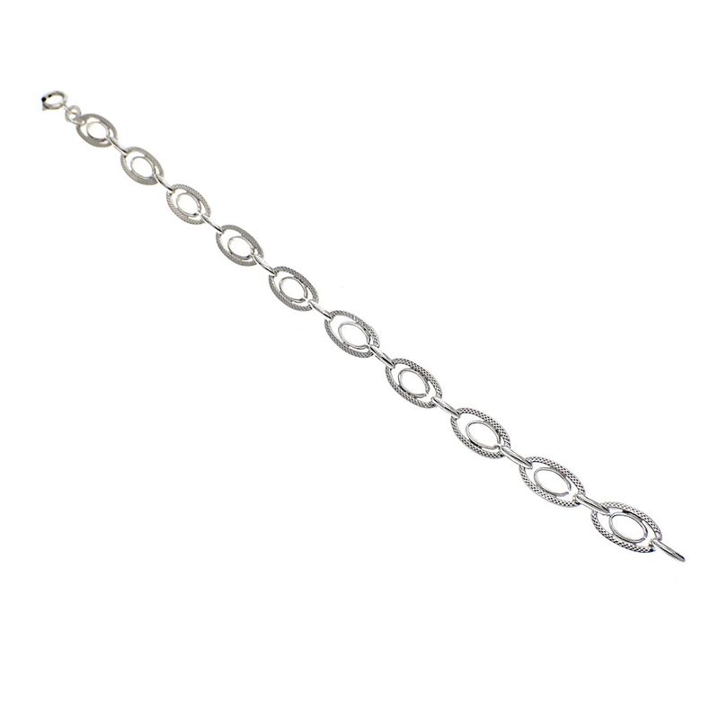 Image 4 of Silver fantasy link bracelet | 18.5 cm