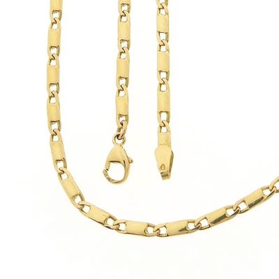 Image 1 of 19.2 carat gold fantasy link chain