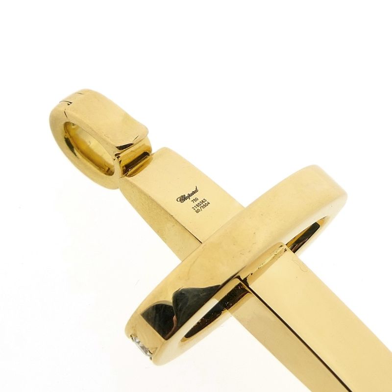 Image 6 of 18-karat gold cross with diamond | Chopard