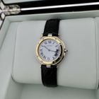 Image 16 of Cartier Santos Vendôme Ronde 8191; 18k gold/steel women's watch