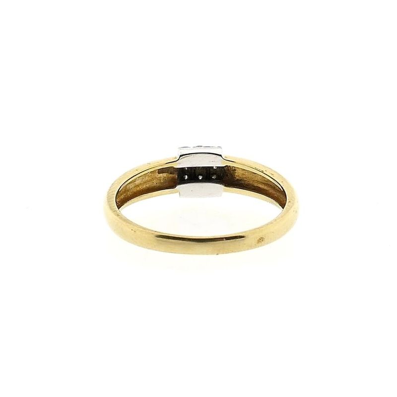 Image 4 of Gold Jeunesse ring with diamond; 0.075 ct.