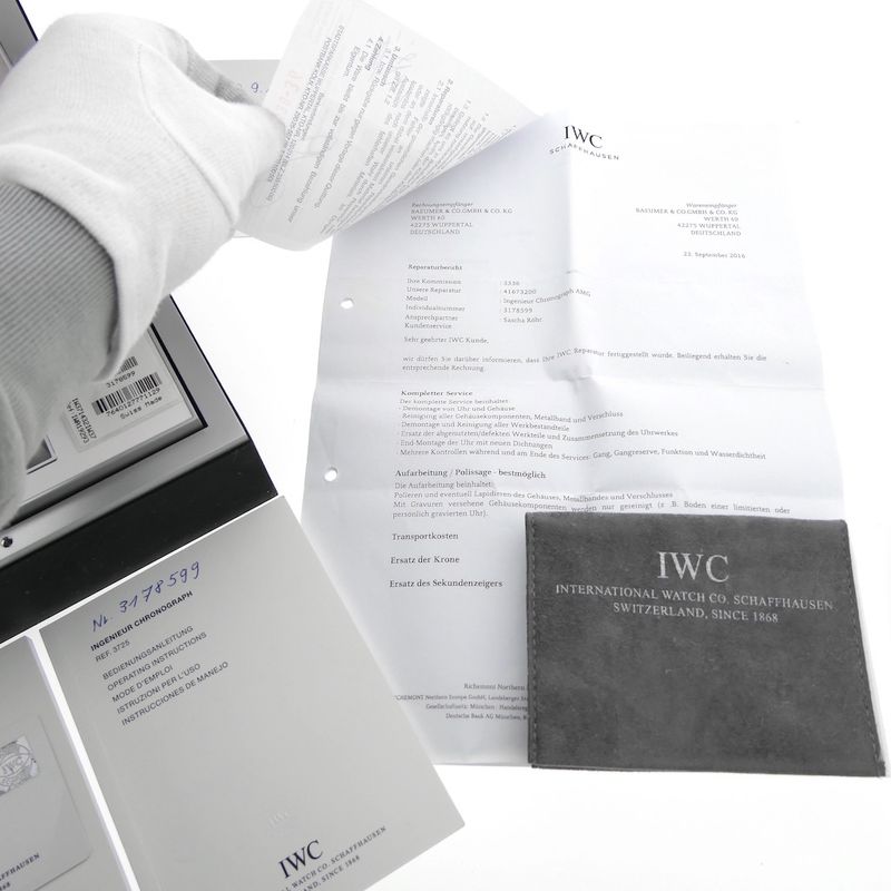 Image 16 of IWC Ingenieur AMG Chronograph; Automatic men's watch