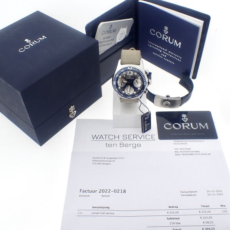 Image 12 of Corum Bubble Automatic; Chronograph men's watch