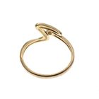 Image 4 of Golden fantasy ring with diamond 0.025 ct.