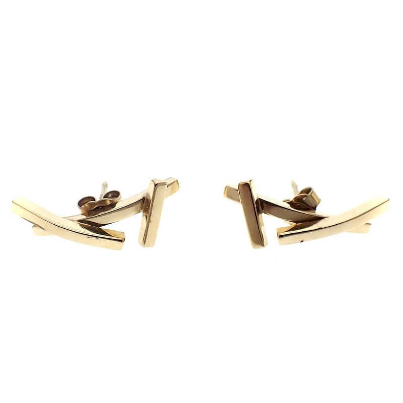 Image 1 of Golden fantasy stud earrings